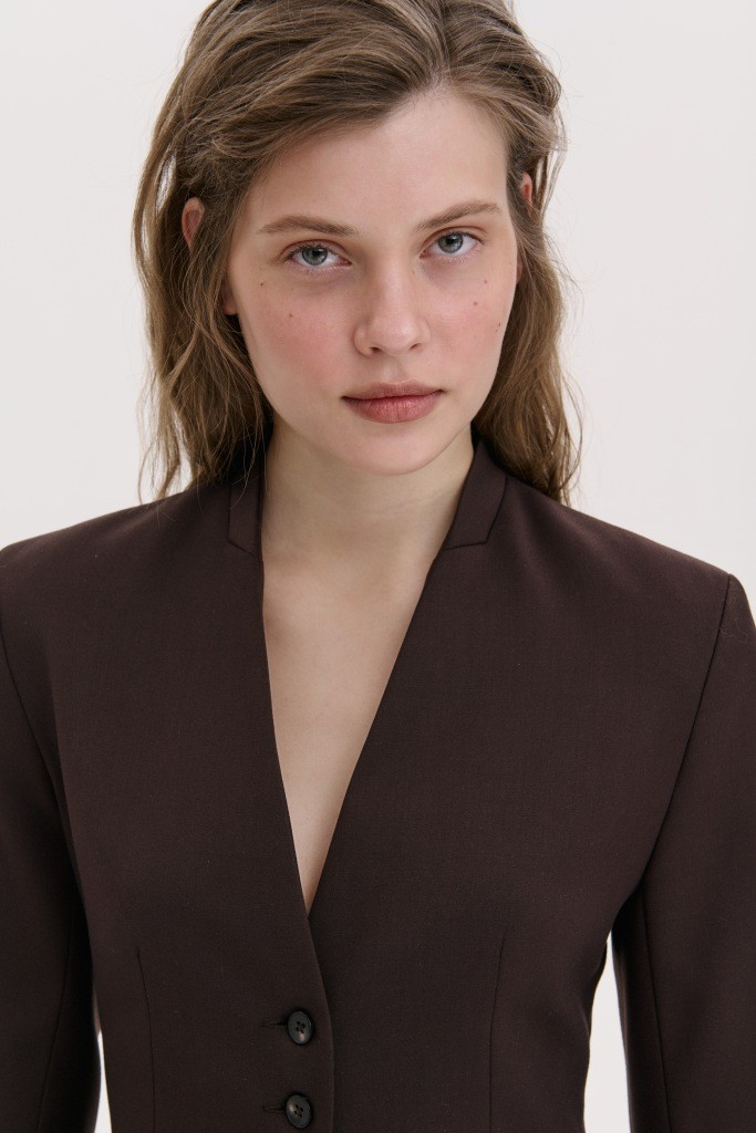 ПРИТАЛЕНИЙ ЖАКЕТ СИЛУЕТНОГО КРОЮ  1270 зображення 1